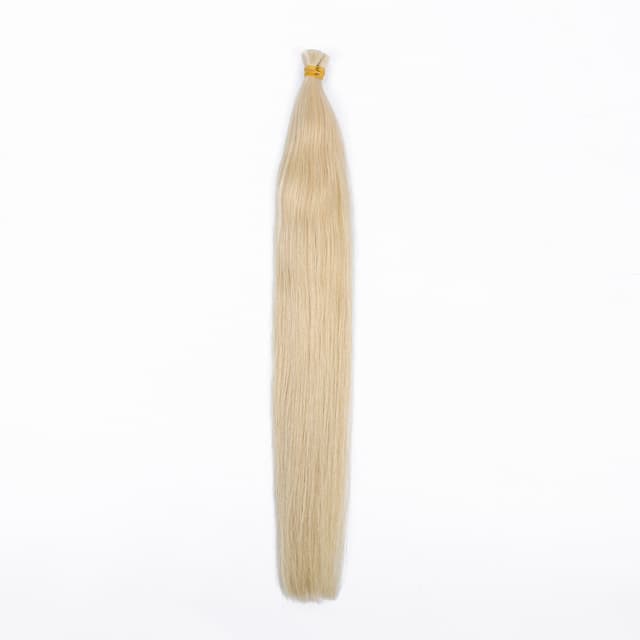 Blond Straight Bulk Hair