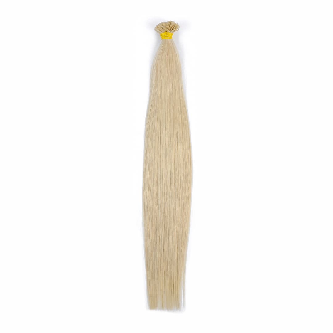 Blond Straight Bulk Hair