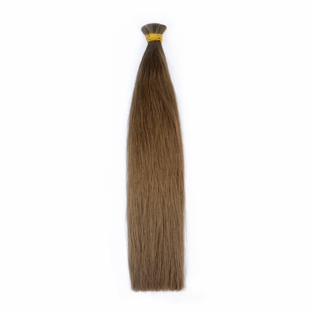 Dark Brown Straight Bulk Hair