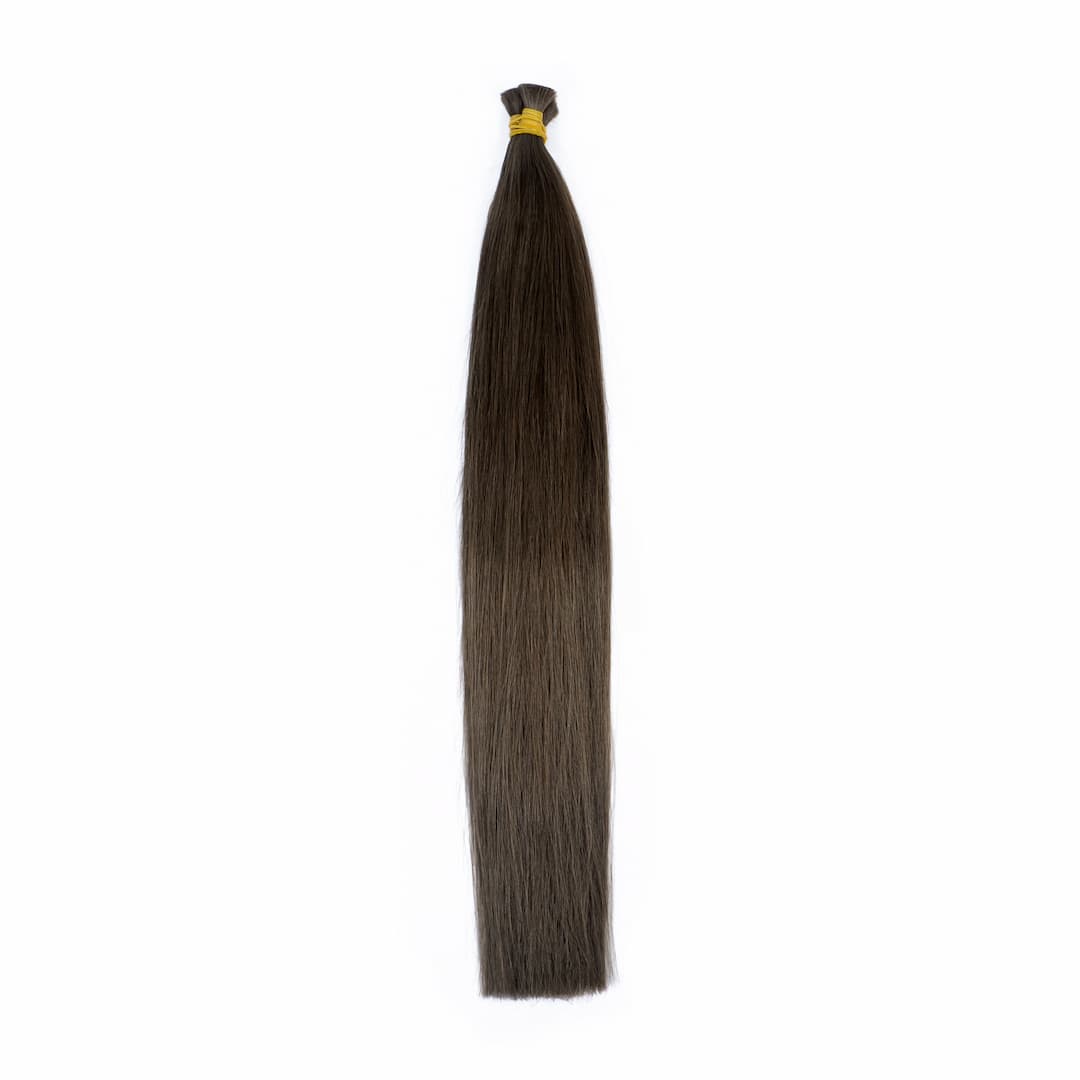 Dark Brown Straight Bulk Hair