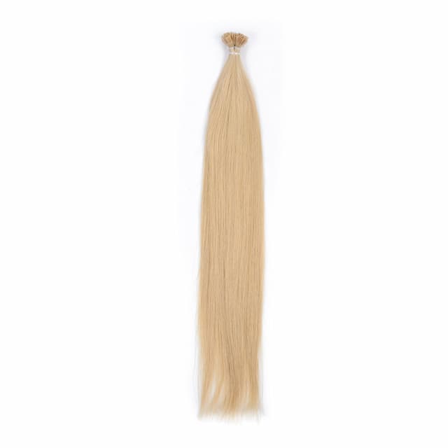 Blond Straight Keratin Tip Hair