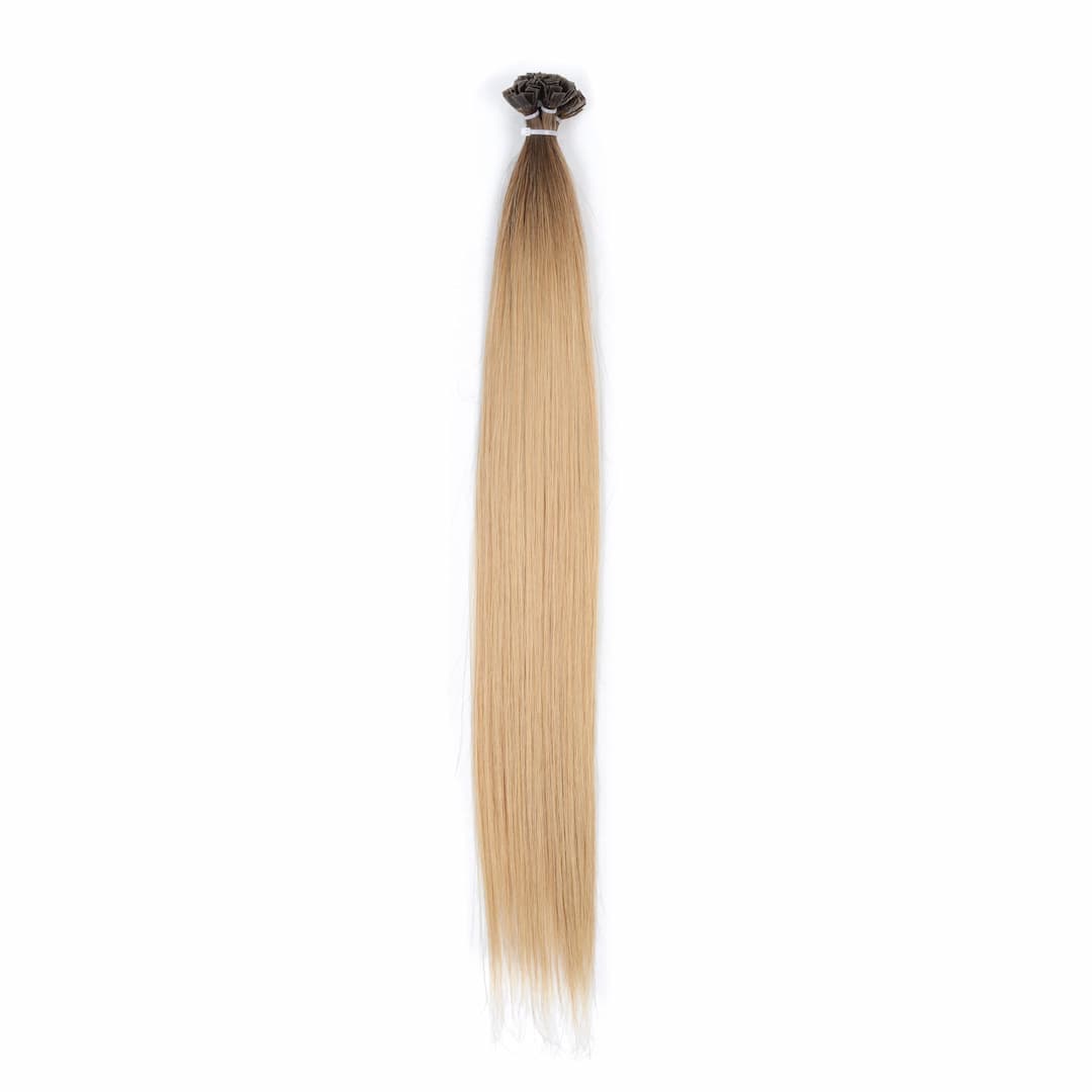 Blond Straight Keratin Tip Hair