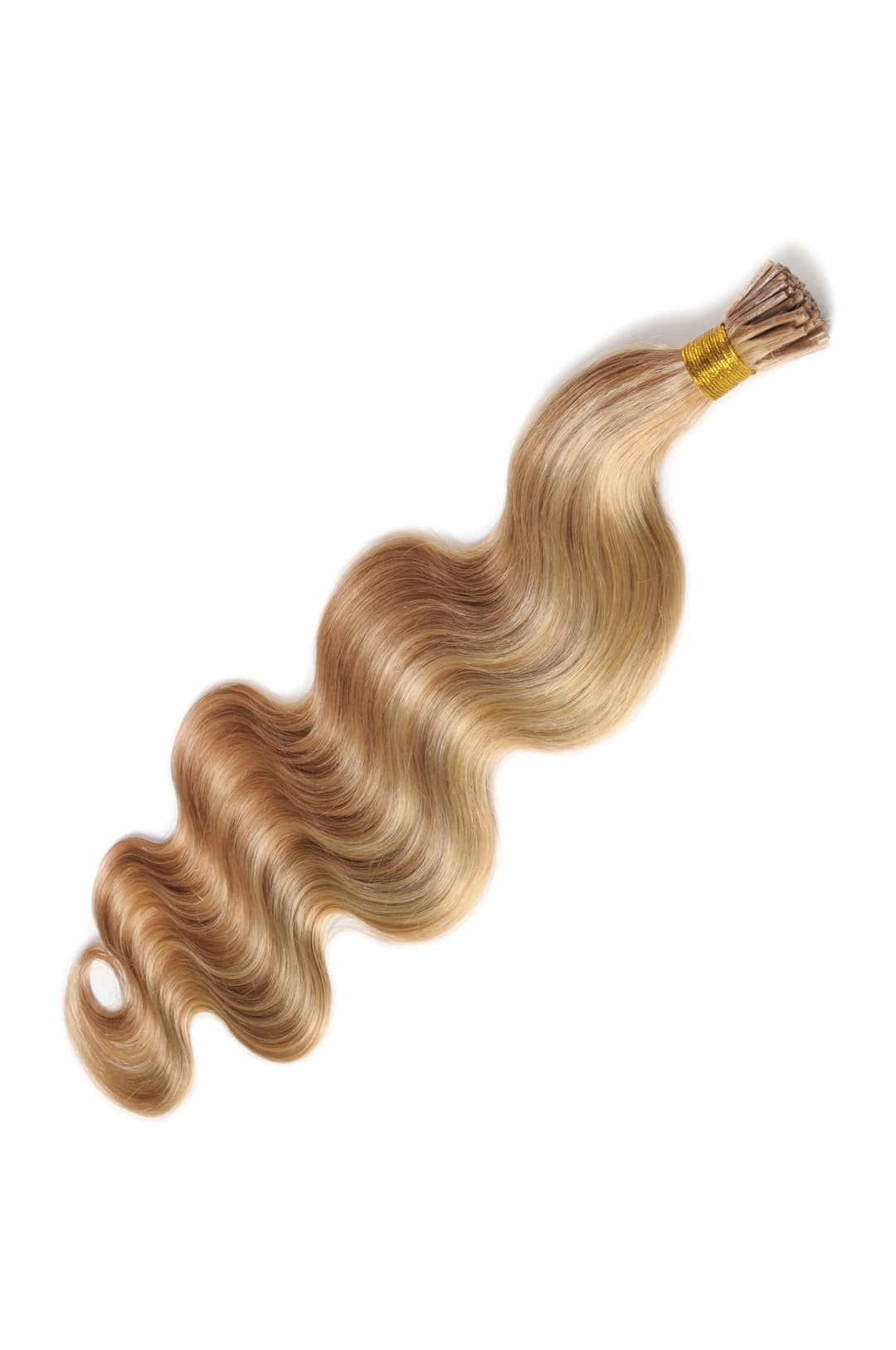 Blond Wavy Keratin Tip Hair