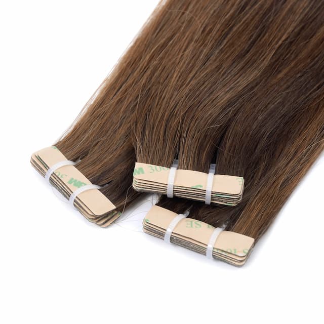 Dark Brown Straight Tape-in Hair