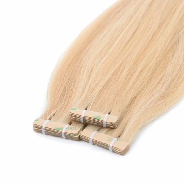 Blond Straight Tape-in Hair