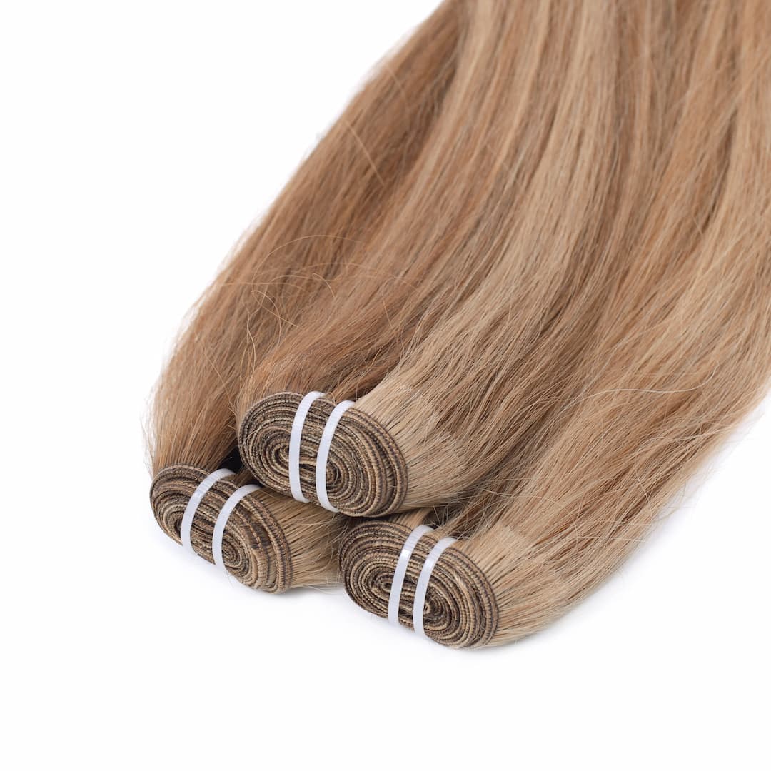 Dark Brown Straight Weft Hair