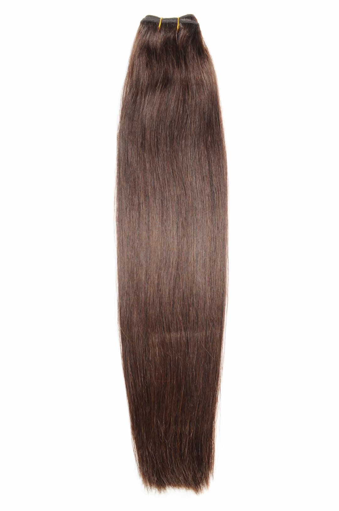 Dark Brown Straight Weft Hair