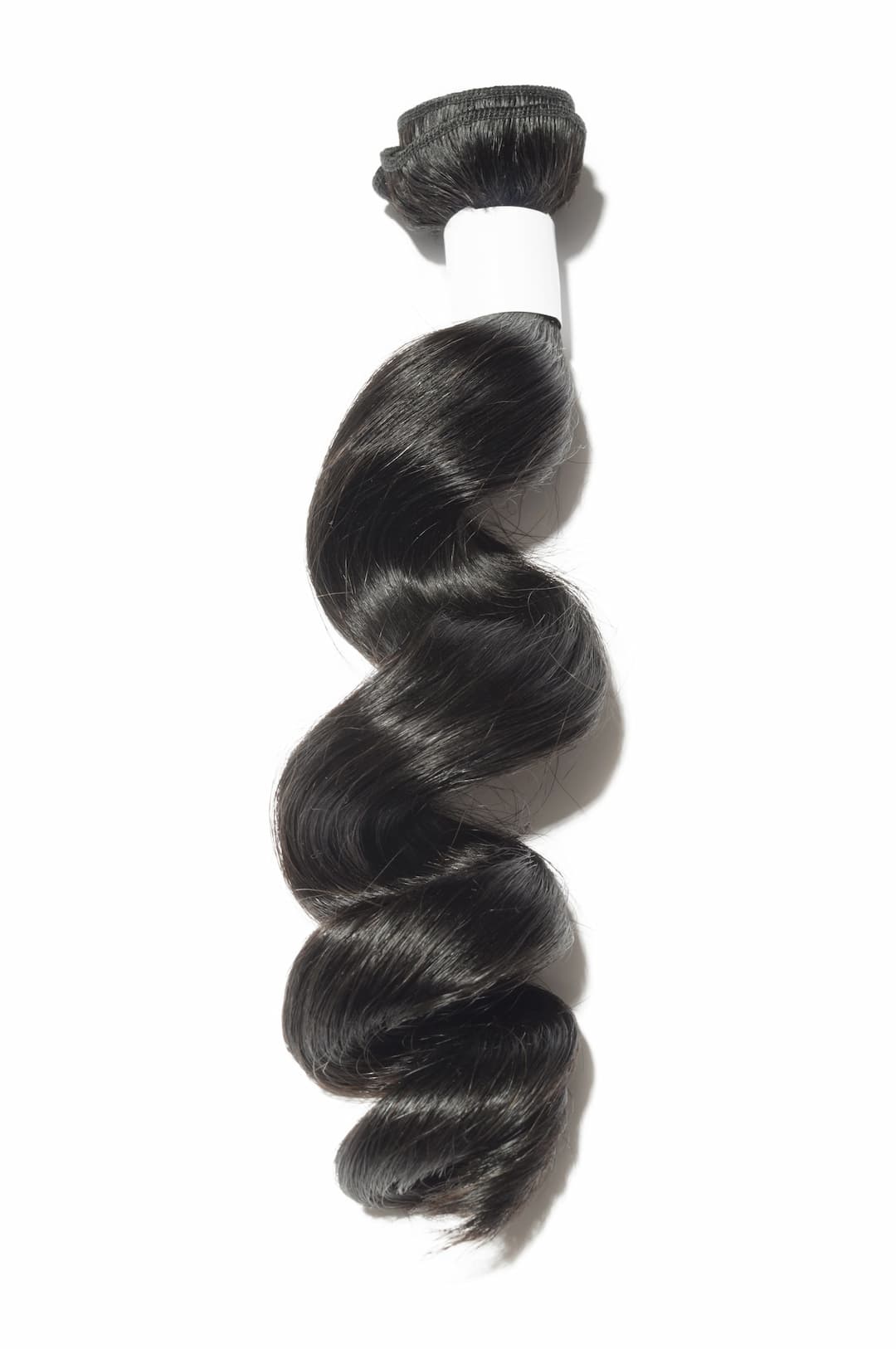 Black Wavy Weft Hair